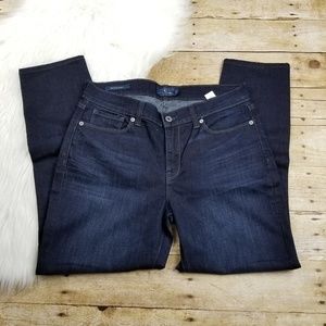 LUCKY BRAND DARK WASH BROOKE SKINNY DENIM JEANS